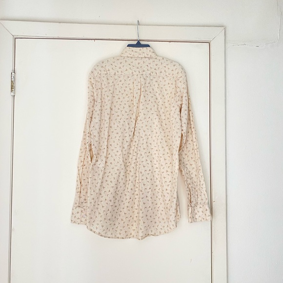 Steven Alan button up colar soft and warm cotton shirt - Picture 3 of 6